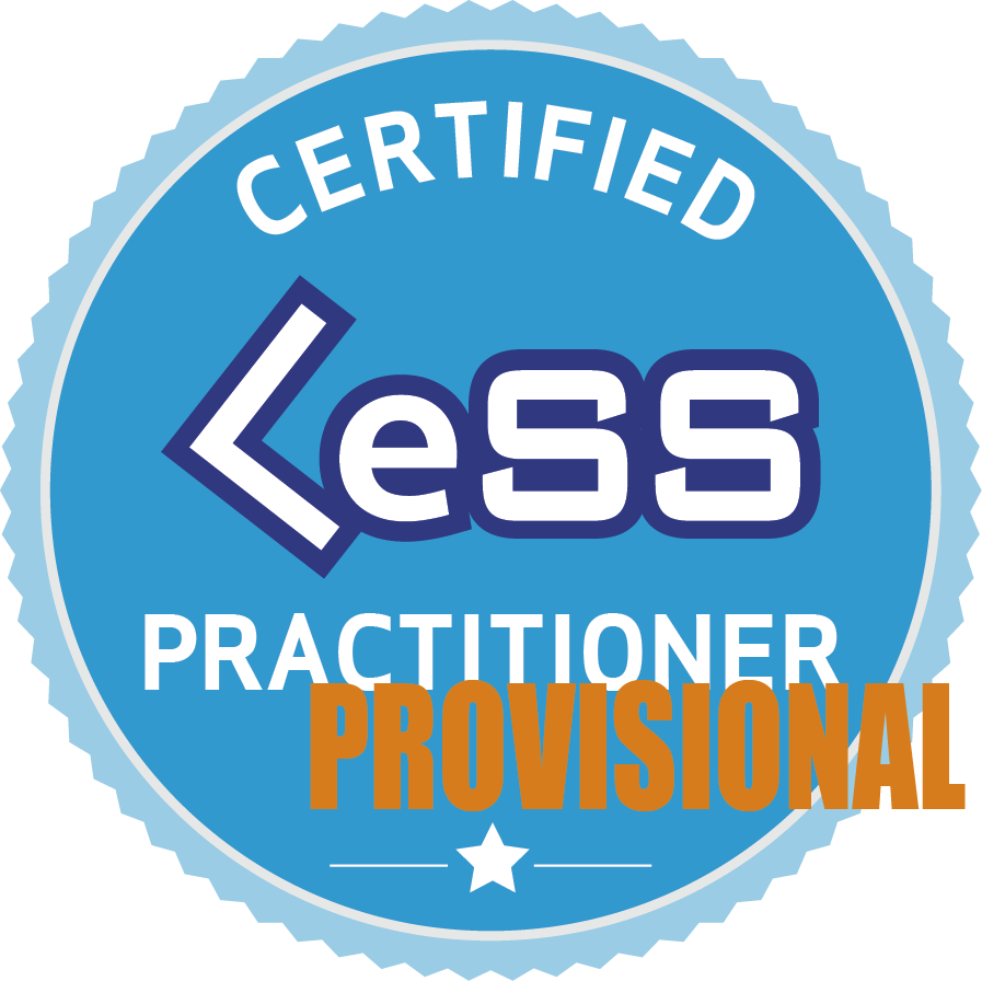 provisional certified less practitioner badge
